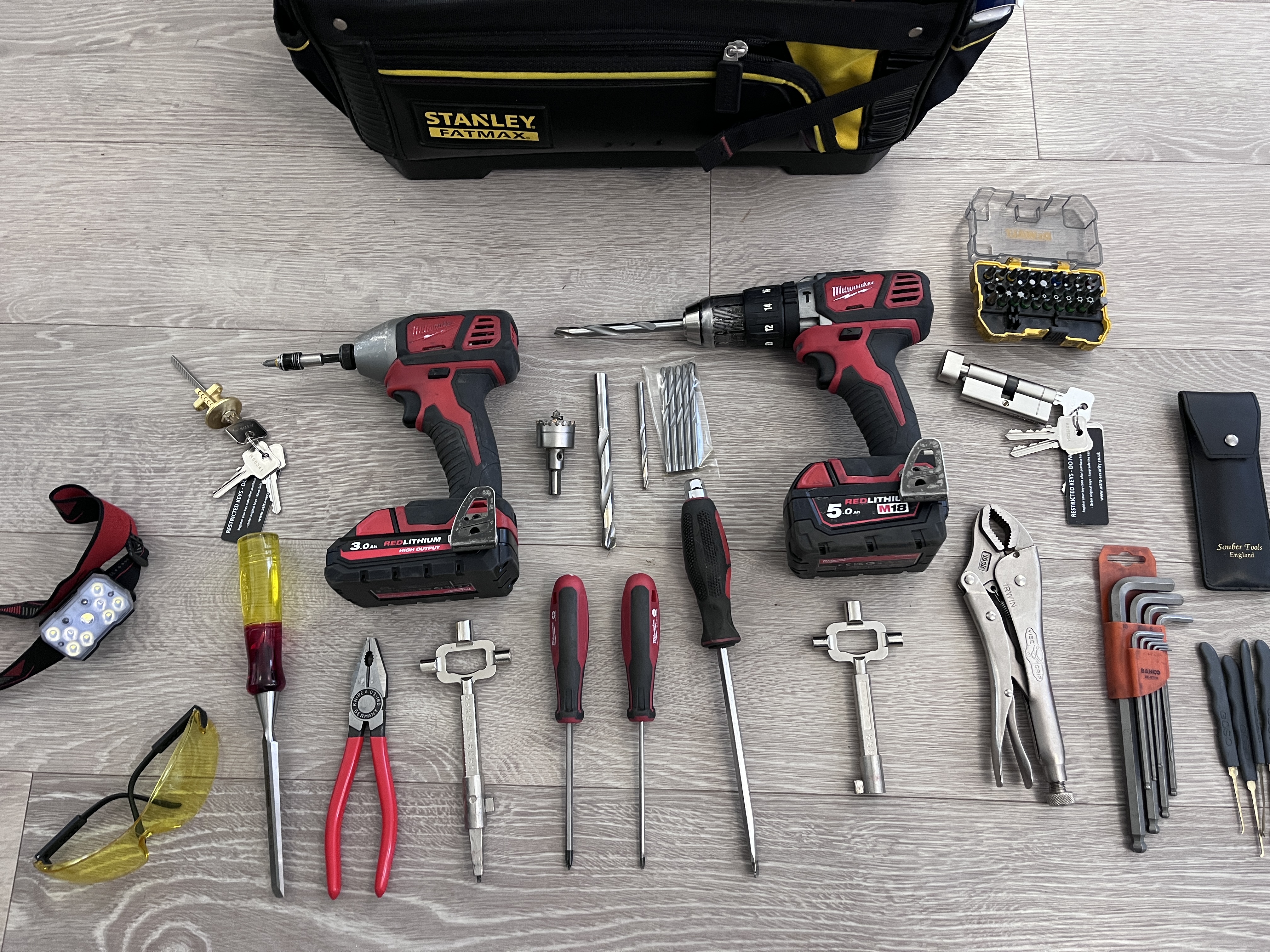 OpenNow Locksmiths tools setup